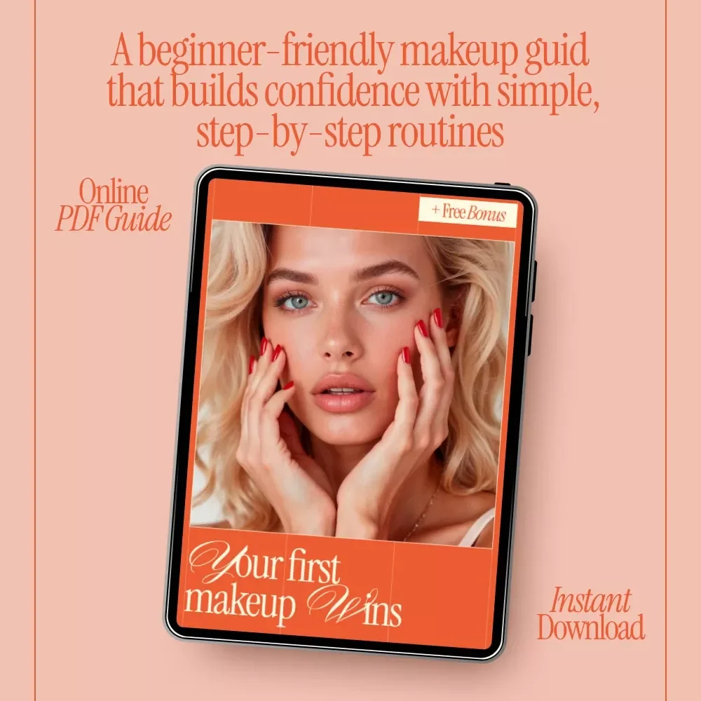 Your First Makeup Wins | Beginner-Friendly eBook – Makeup for Beginners Step by Step Guide