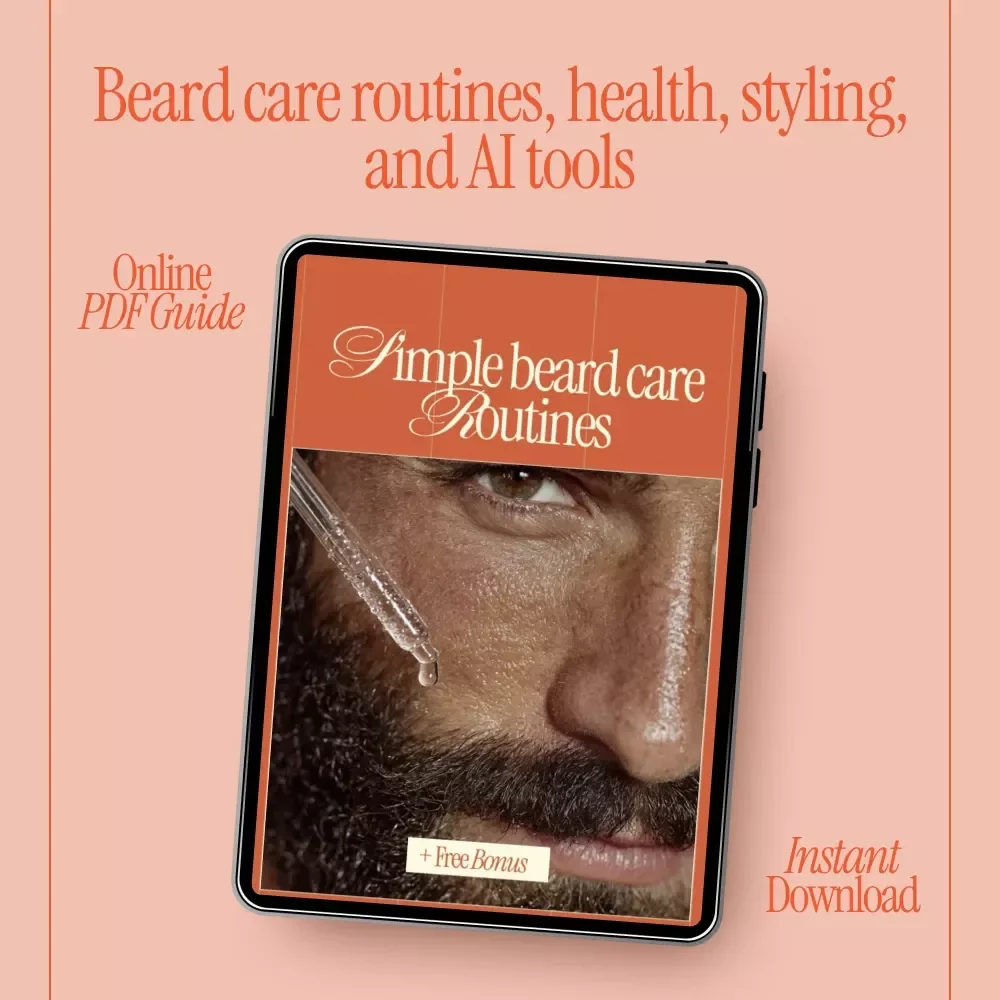 Simple Beard Care Routines – Practical Beard Care Routines eBook for Clean, Healthy & Confident Beards | Digital Download Guide