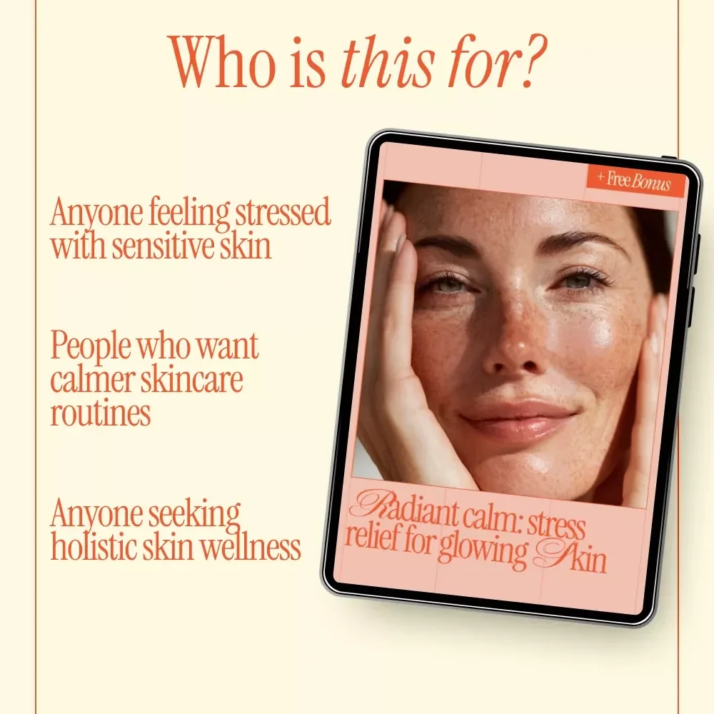 Radiant Calm: Stress Relief for Glowing Skin – Ebook Guide to Stress Relief Techniques for Skin Health, Mind-Body Skincare & Holistic Wellness