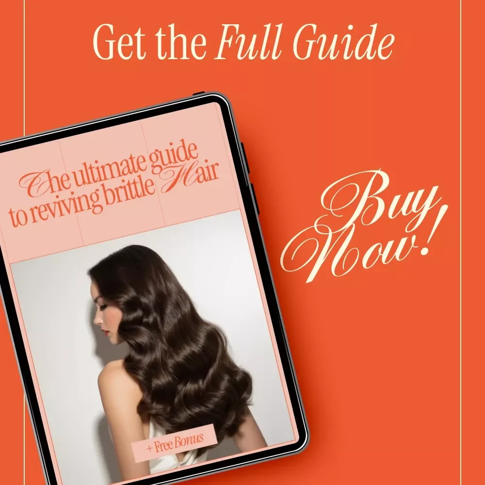 The Ultimate Guide to Reviving Brittle Hair – Digital Hair Care Guide, Healthy Hair eBook, Hair Strength & Repair Checklist