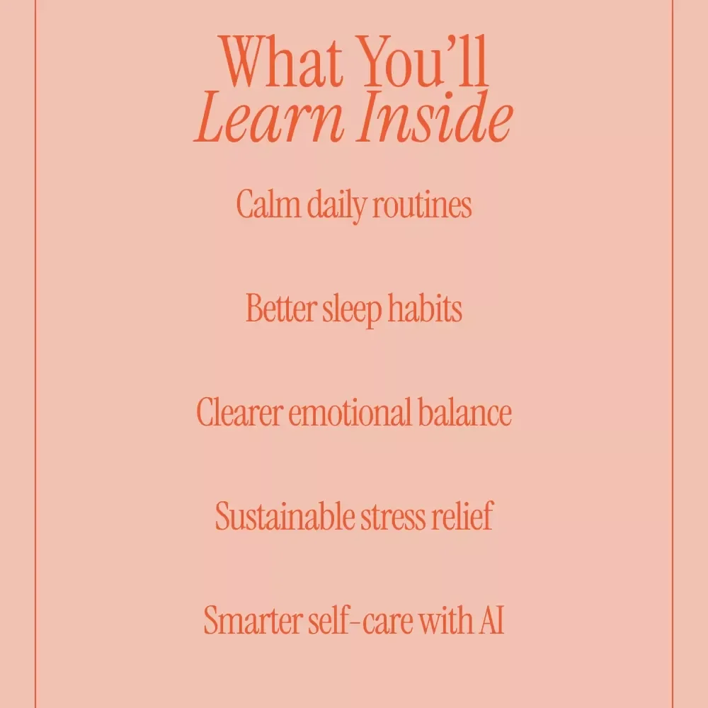 Stress Less, Glow More – Self-Care Habits for Stress Relief Ebook | Daily Routines, Mindfulness & Wellness Guide | What Are Self Care Habits for Stress