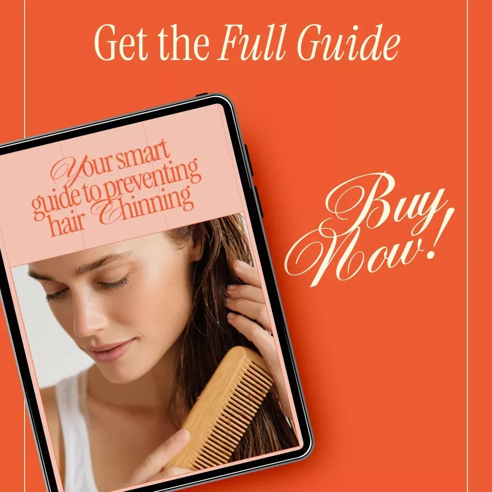 Your Smart Guide to Preventing Hair Thinning | Digital Hair Health Guide, Hair Thinning Prevention eBook, Smart Haircare & Lifestyle Checklist