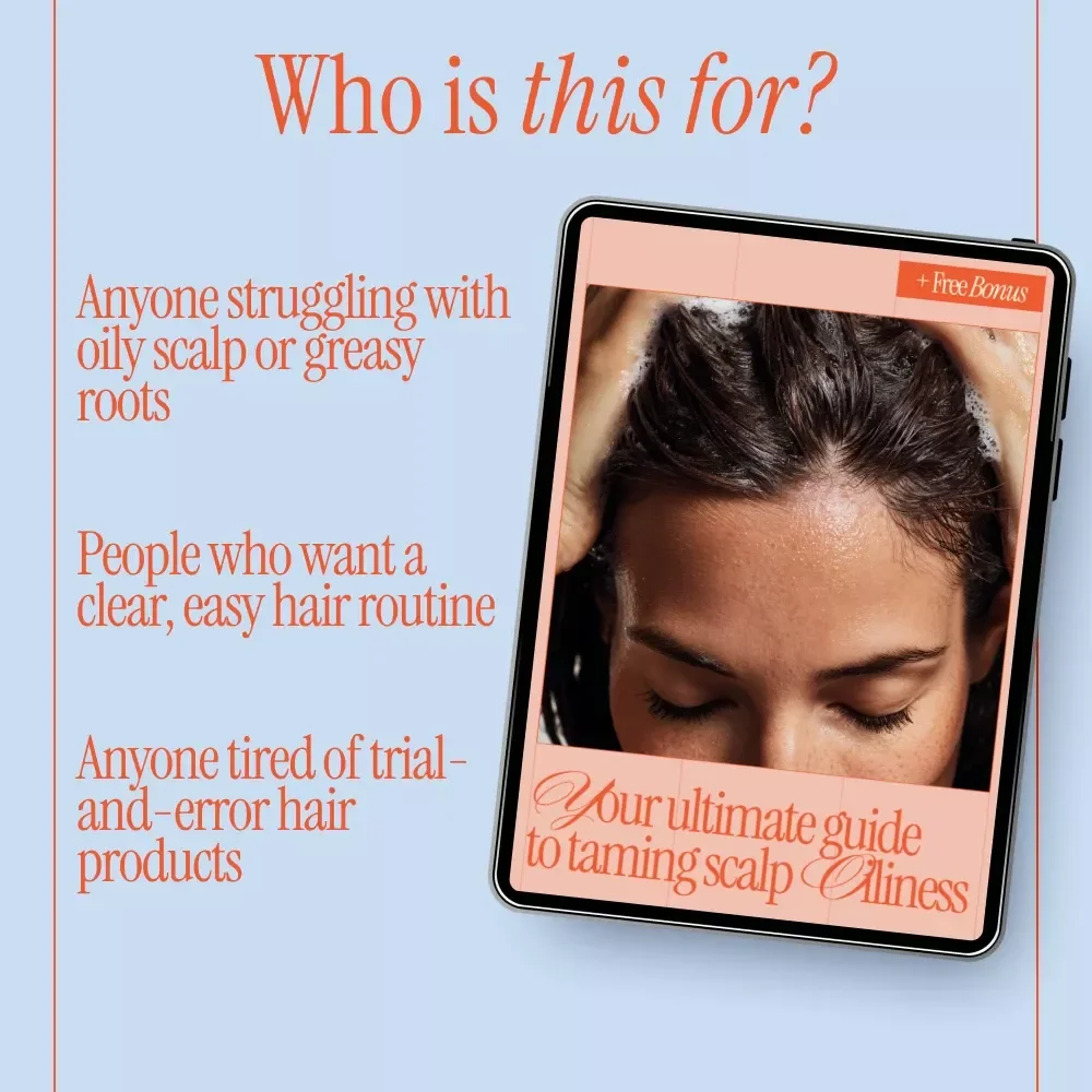 Your Ultimate Guide to Taming Scalp Oiliness | Oily Scalp Care eBook, Hair Care Guide, Digital Download, Scalp Health Checklist