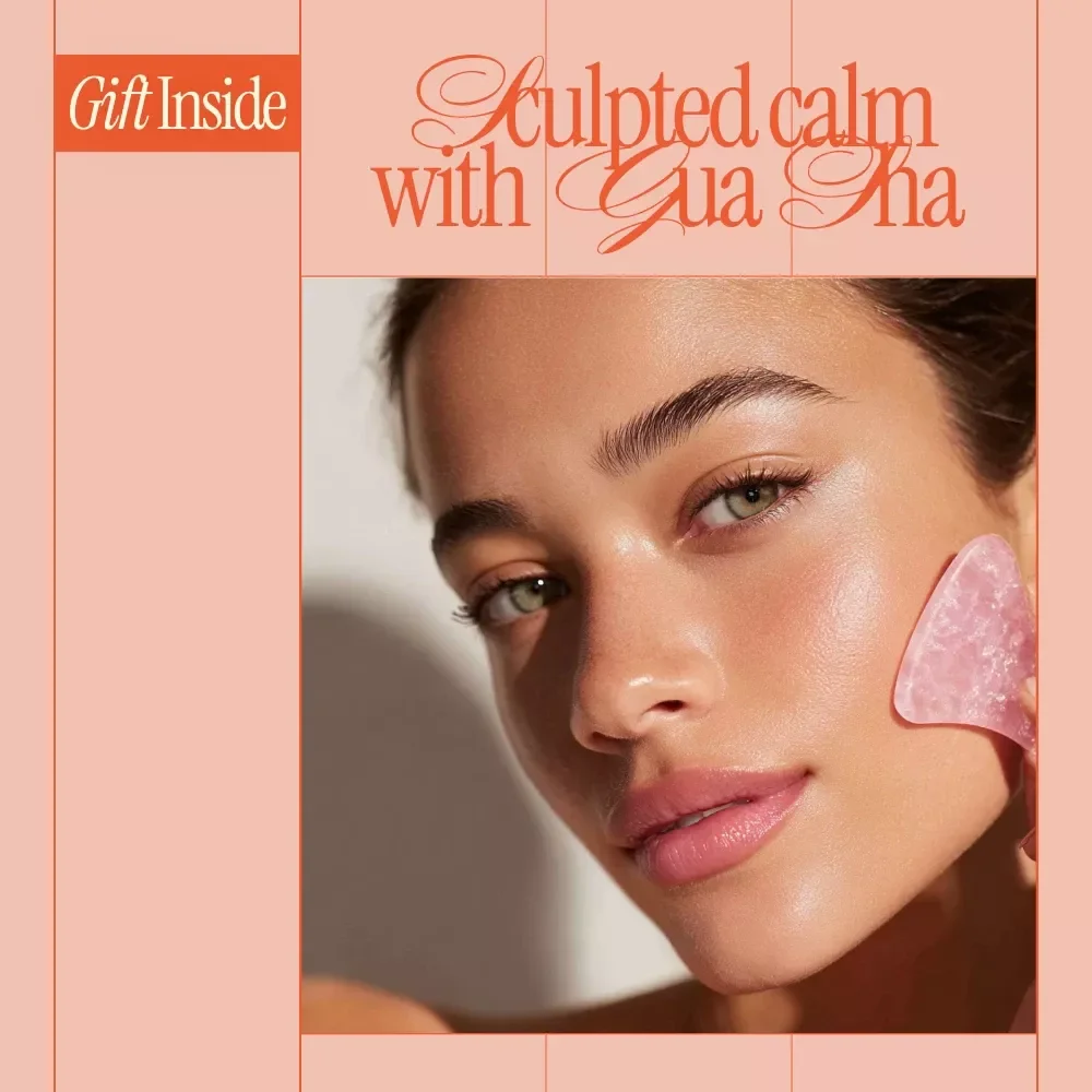 Sculpted Calm with Gua Sha | Face Sculpting Guide, Gua Sha Routine eBook, Facial Massage Checklist, Lymphatic Drainage & Jawline Sculpting Digital Download