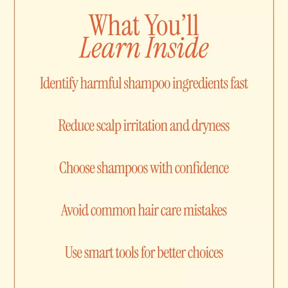 Shampoo Ingredients to Avoid – Clean Hair Care Guide | Shampoo Ingredients to Avoid Checklist & Smart Tools