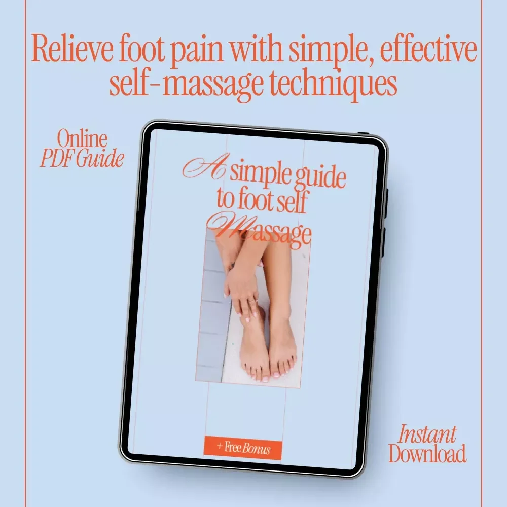A Simple Guide to Foot Self Massage – Digital Wellness Guide for Relaxation, Pain Relief, and Daily Foot Care | foot self massage