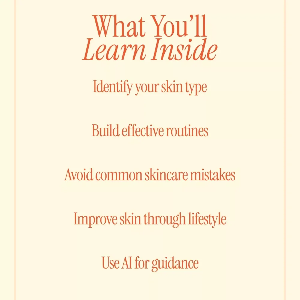 Smart Habits for Healthy Skin – Digital Guide to Healthy Skin Habits, Daily Skincare Routines & Lifestyle Glow-Up