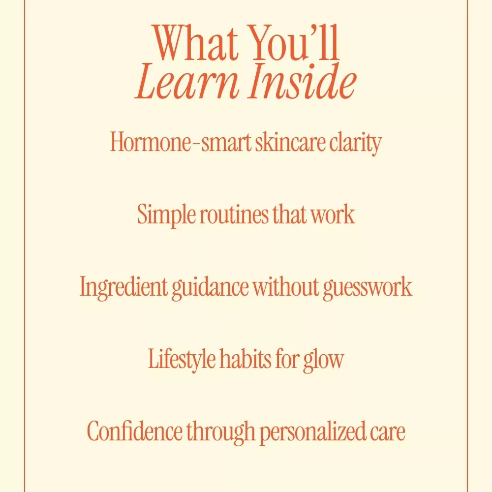 Radiant Skin Beyond Menopause – A Practical eBook Guide to Menopause and Skincare Changes for Healthy, Glowing Mature Skin