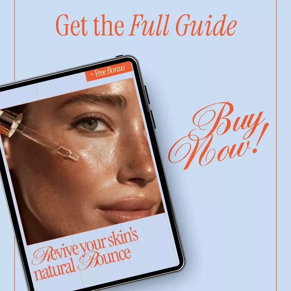 Revive Your Skin’s Natural Bounce – A Complete Guide to Ways to Improve Skin Elasticity, Skin Firmness & Youthful Glow (Digital Download)