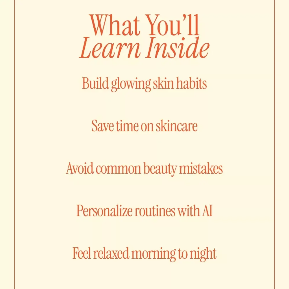 Daily Beauty Habits Guide – Simple Morning & Evening Skincare Rituals for Radiant Skin, Smart Self-Care & AI-Powered Beauty Routines