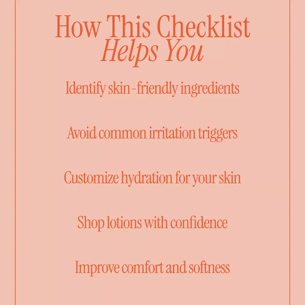 Picking Body Lotion Ingredients – Easy Checklist for Choosing Body Lotion Ingredients & Skin-Friendly Skincare Guide