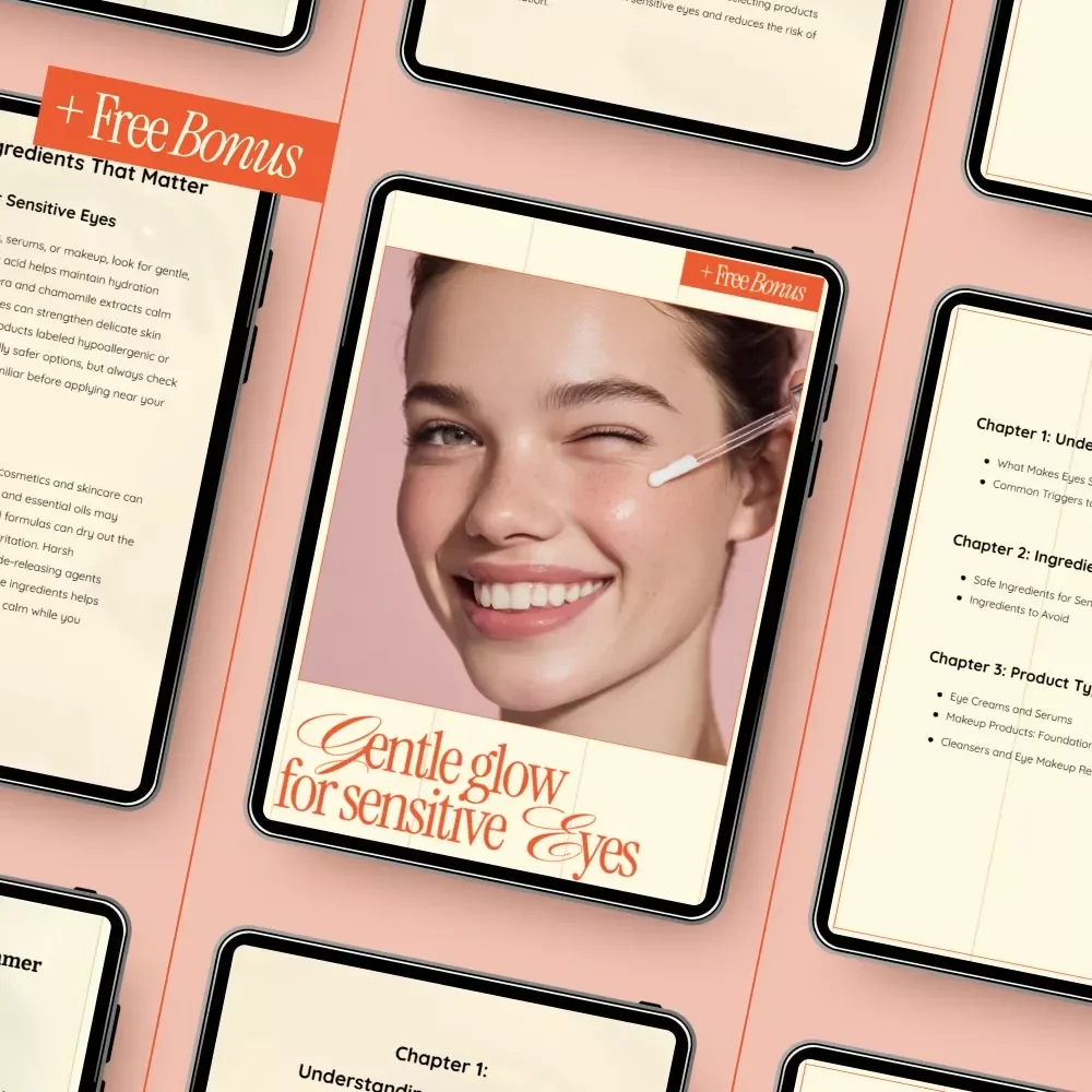 Gentle Glow For Sensitive Eyes – Digital Guide to Safe Eye Care, Ingredient Awareness, Makeup & Skincare Checklist for Sensitive Eyes