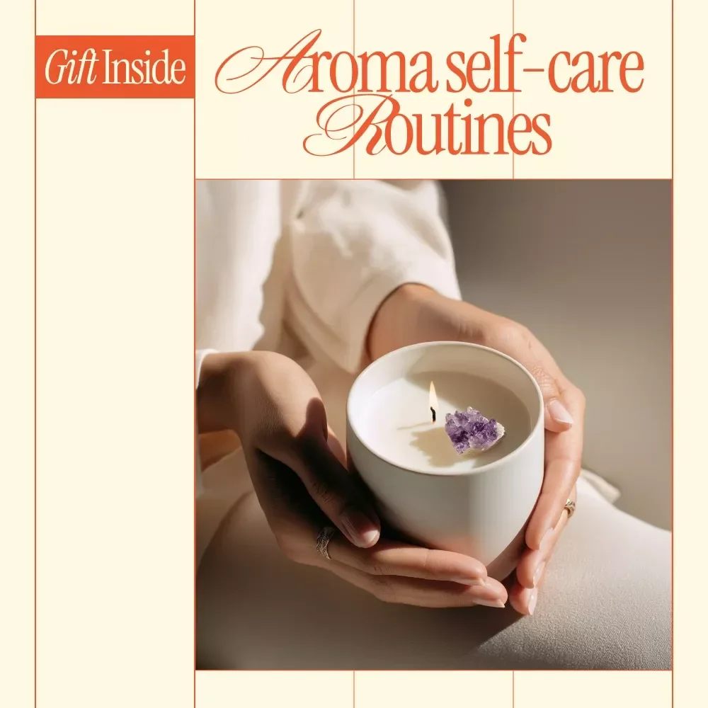 Aroma Self-Care Routines Ebook | Holistic Aromatherapy Guide for Daily Wellness, Stress Relief & Mindful Living