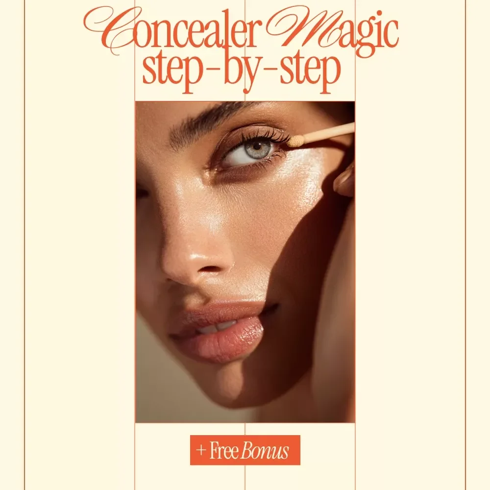Concealer Magic Step-by-Step – Digital Makeup Guide, Concealer Guide, Under-Eye Concealer Tips, Blemish Coverage Checklist, AI Beauty Guide for Flawless Skin
