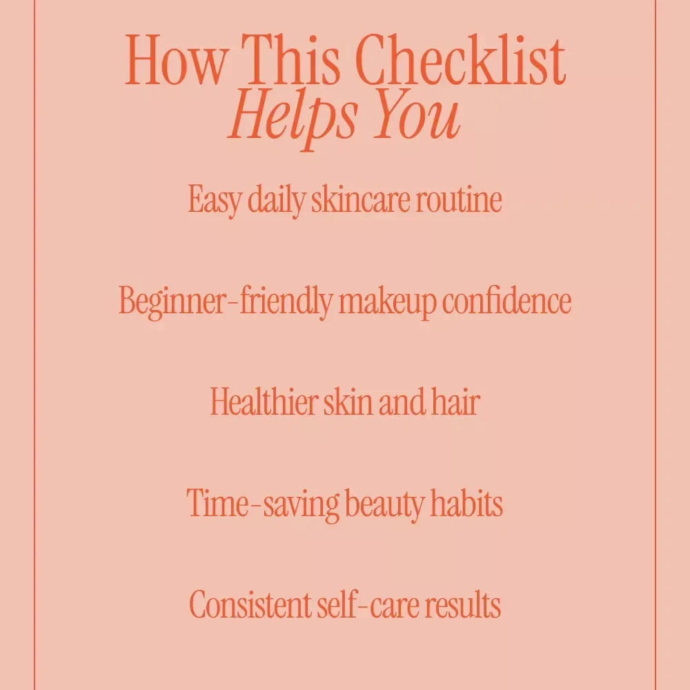 Beginner Beauty Tips You Can Actually Follow | Easy Checklist for Glowing Skin & Everyday Confidence | Beginner Beauty Tips