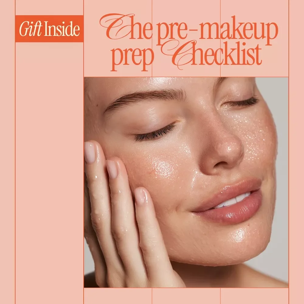 The Pre-Makeup Prep Checklist | Simple Skincare Steps for Prepping Skin Before Makeup | Instant Digital Download