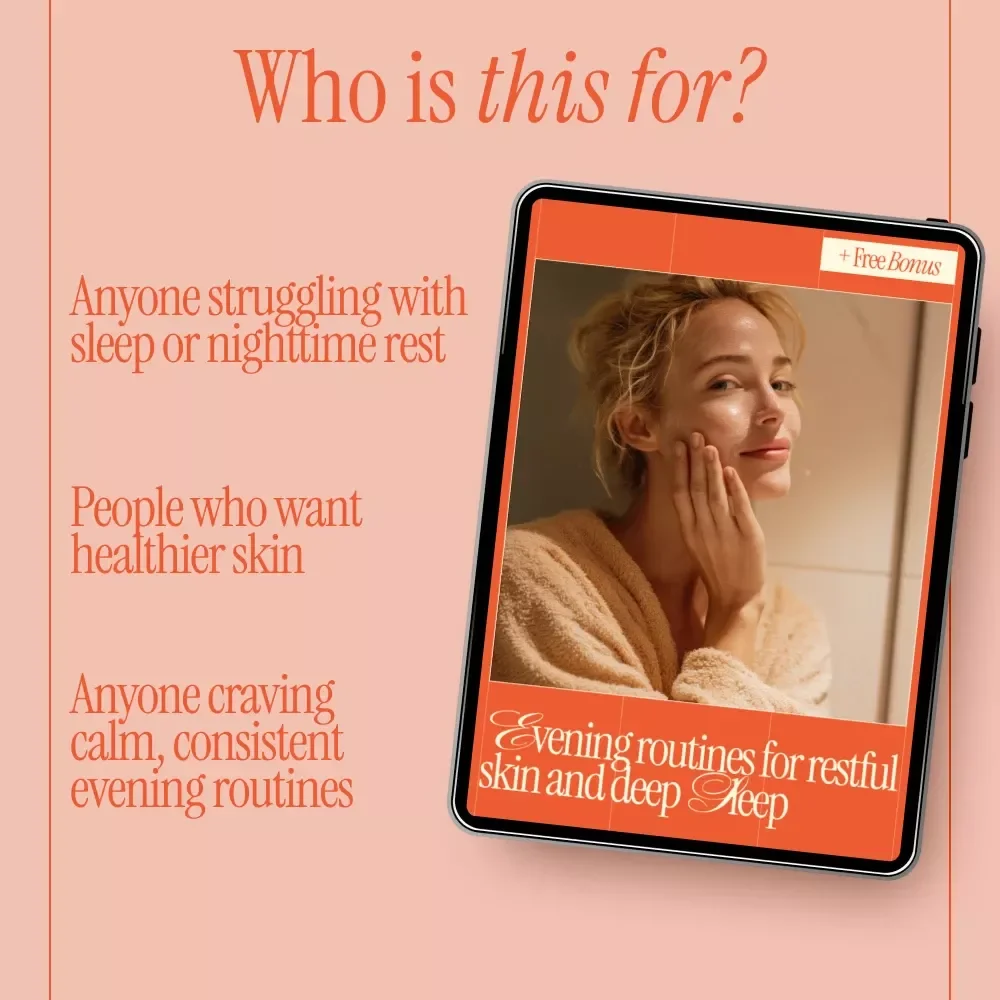 Evening Routines for Restful Skin and Deep Sleep – Nighttime Skincare & Sleep Ritual Guide, Beauty Sleep eBook, AI-Enhanced Evening Routine Download