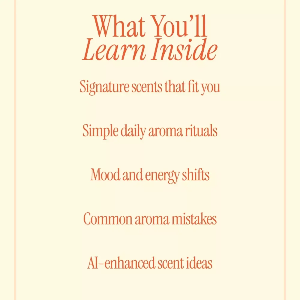 Aroma Self-Care Routines Ebook | Holistic Aromatherapy Guide for Daily Wellness, Stress Relief & Mindful Living