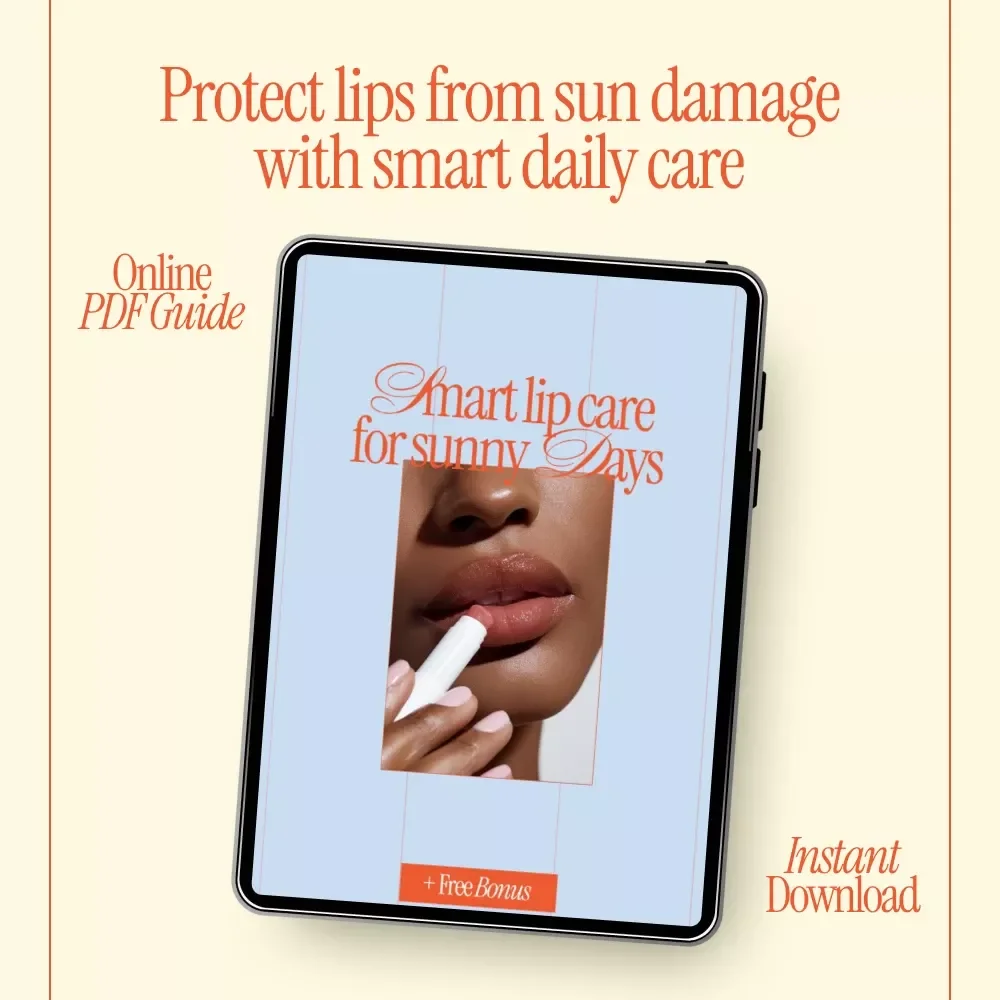 Smart Lip Care for Sunny Days – Daily SPF Lip Care & AI-Enhanced Protection