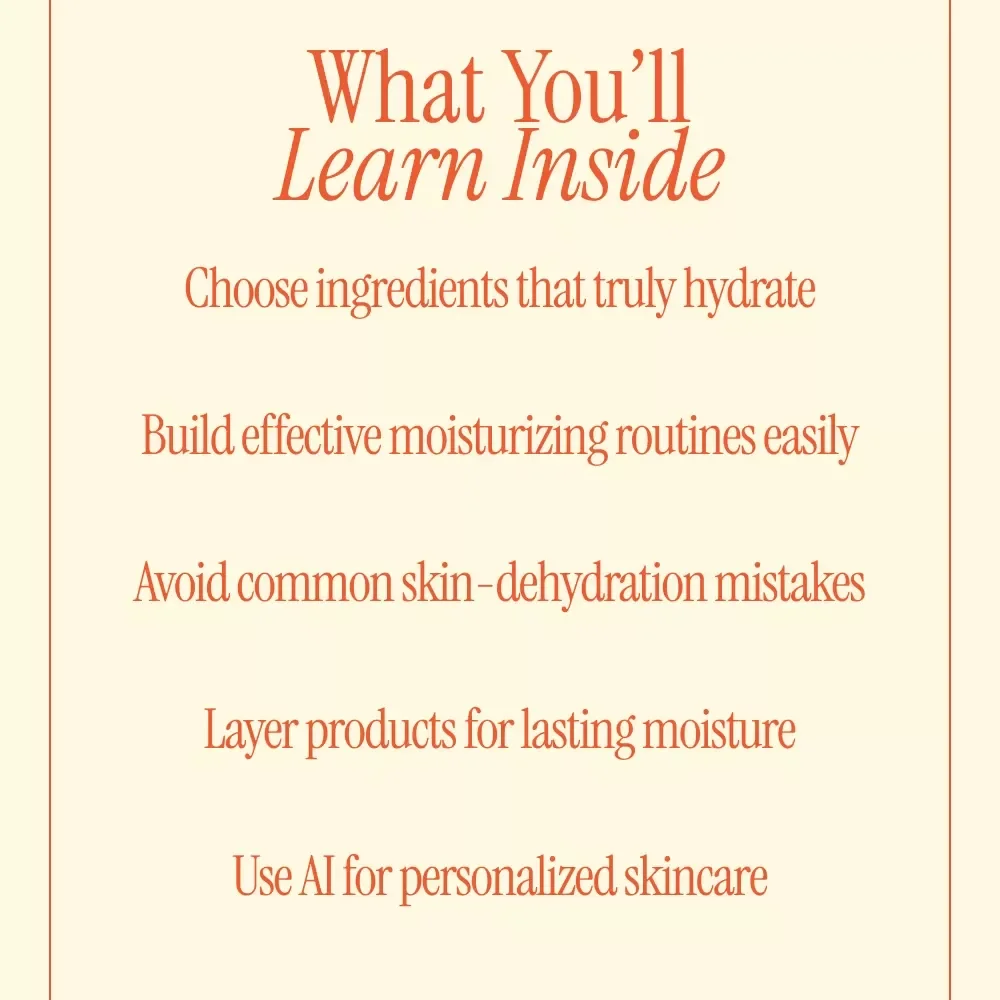 Your Guide to Hydrating Beauty Ingredients | Digital Skincare Guide on Hydrating Ingredients in Beauty Products for Glowing Skin