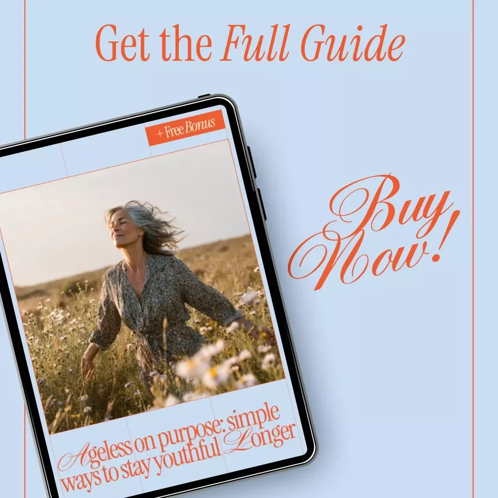 Ageless on Purpose: Simple Ways to Stay Youthful Longer – Anti-Aging Guide, Skincare & Lifestyle eBook, AI-Powered Aging Prevention Checklist