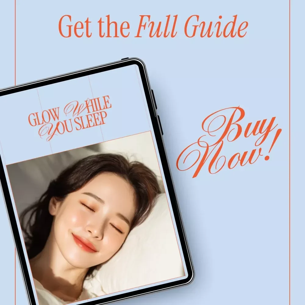 Glow While You Sleep – A Complete eBook Guide on How Sleep Affects Skin Health, Nighttime Routines & Radiant Skin Care