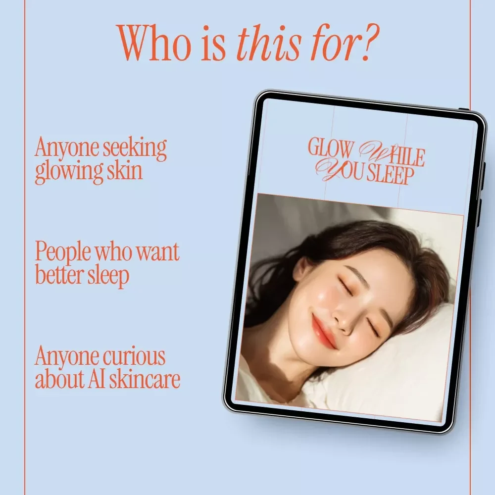 Glow While You Sleep – A Complete eBook Guide on How Sleep Affects Skin Health, Nighttime Routines & Radiant Skin Care