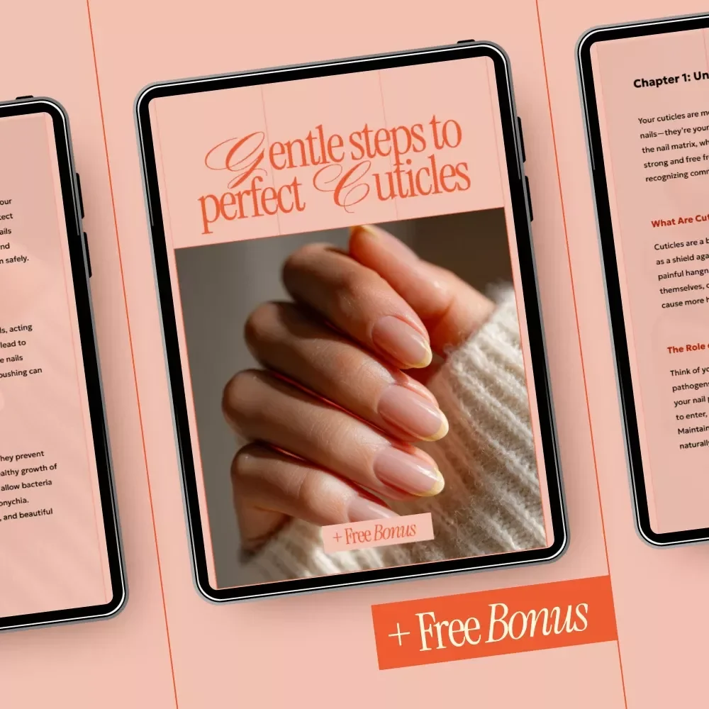 Gentle Steps to Perfect Cuticles – A Complete Guide on How to Remove Cuticles Safely, Healthy Nail Care Digital Download