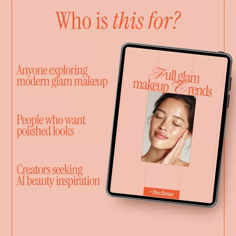 Full Glam Makeup Trends | Pro-Level Glam Guide, Step-by-Step Techniques & AI Beauty Inspiration