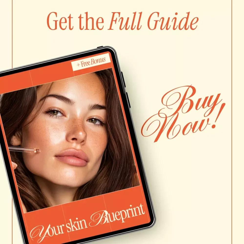 Your Skin Blueprint – Personalized Skincare Guide, Simple Daily Skincare Routine, AI Prompts for Personalized Skincare, Digital eBook Download