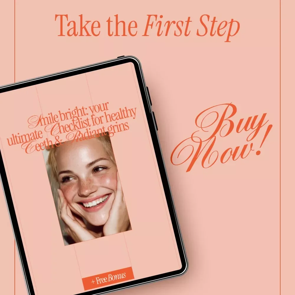 Your Ultimate Checklist for Healthy Teeth & Radiant Grins | Dental Care Checklist, Oral Hygiene Guide, Printable Smile Routine