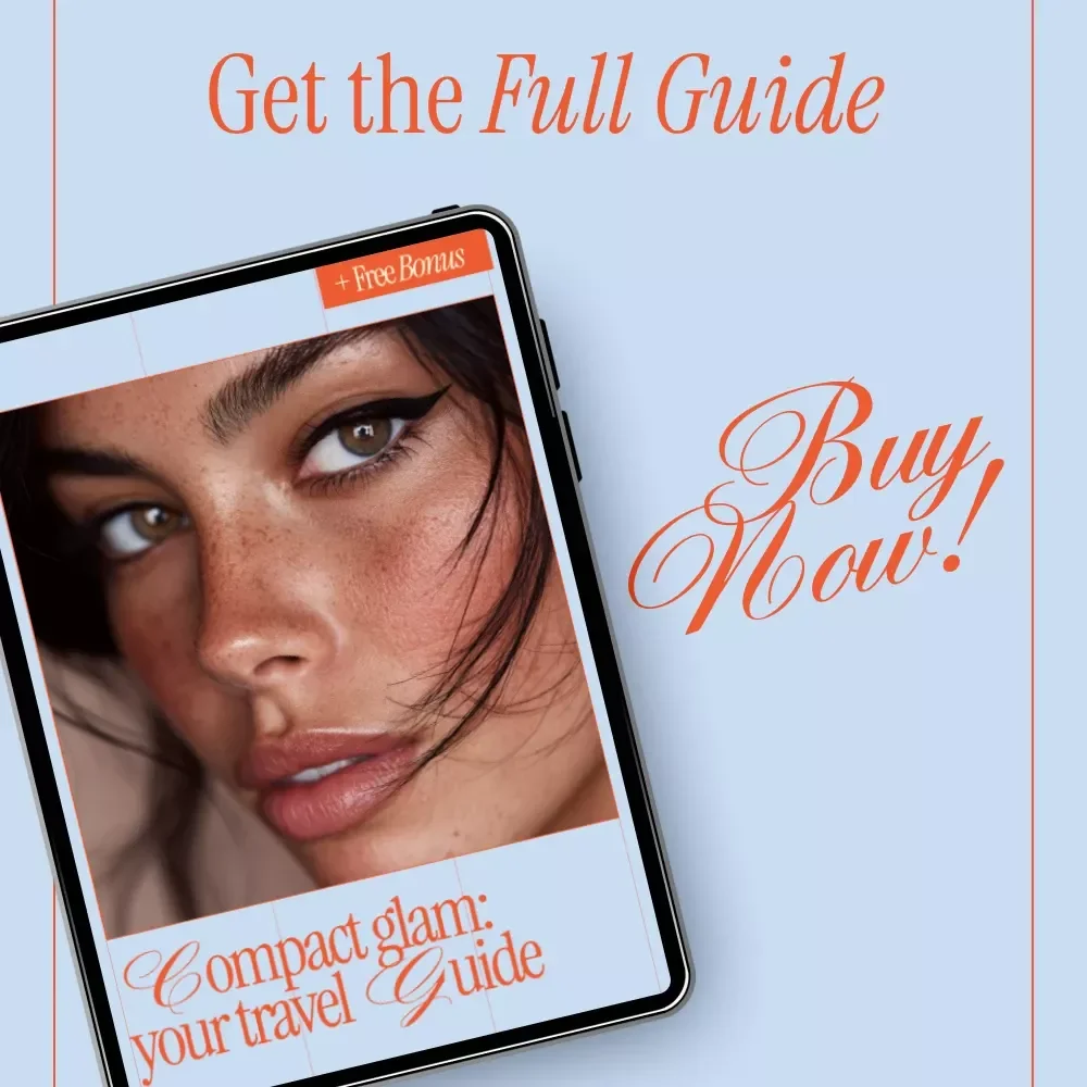 Compact Glam: Your Travel Guide – Minimalist Makeup Travel Kit eBook for Smart, Stylish Packing