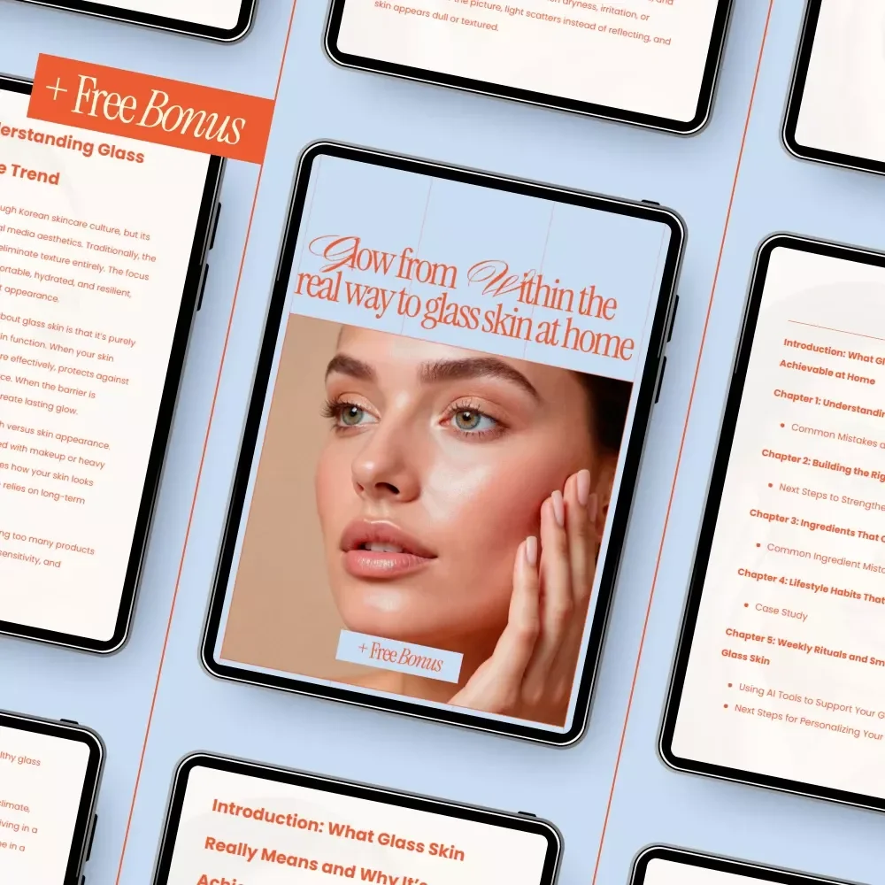 Glow From Within The Real Way to Glass Skin at Home | Glass Skin Guide, Skincare eBook, At-Home Glow Routine, Digital Download