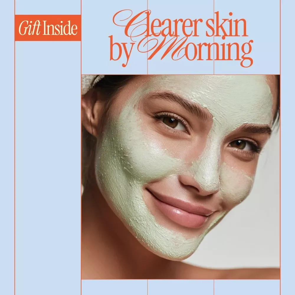 Clearer Skin by Morning – Overnight Acne Care Guide, Nighttime Acne Routine eBook, Fast Acne Relief Checklist, Digital Skincare Download