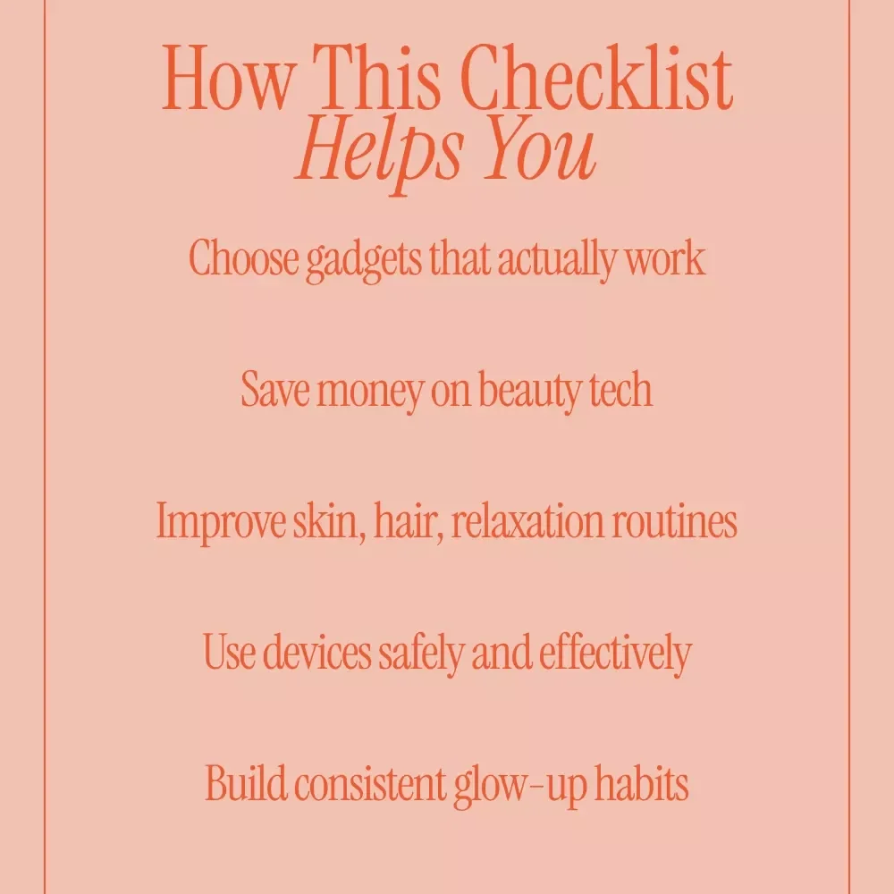 Glow Up With the Hottest Beauty Gadgets | Digital Beauty Guide, Skincare Tech, Hair & Scalp Innovations, AI Beauty Tools, Self-Care Glow Up Checklist