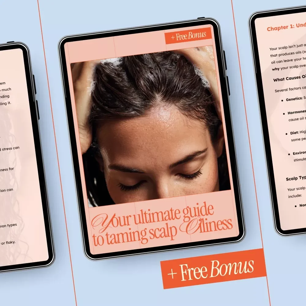 Your Ultimate Guide to Taming Scalp Oiliness | Oily Scalp Care eBook, Hair Care Guide, Digital Download, Scalp Health Checklist