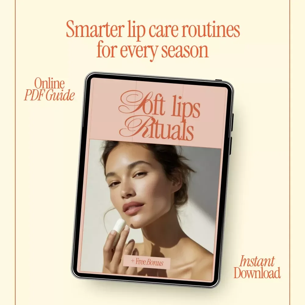 Soft Lips Rituals – A Complete Lip Care Tips eBook for Daily, Seasonal & Long-Term Lip Care Routines | Digital Download