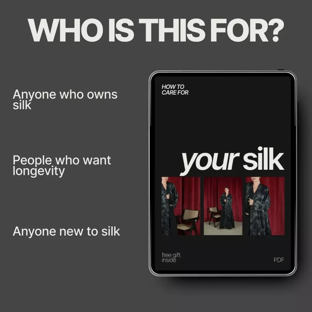 How to Care for Your Silk – Complete Care & Washing Guide | Learn how to wash silk without ruining it | Digital Download
