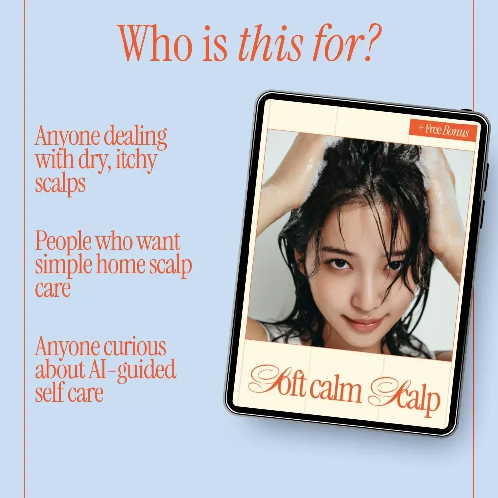 Soft Calm Scalp | Simple Routines, Soothing Oils & Smart AI Prompts
