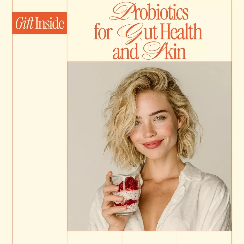 Probiotics for Gut Health and Skin Checklist | Daily Probiotic Routine, Gut & Skin Wellness Guide, Printable Digital Download