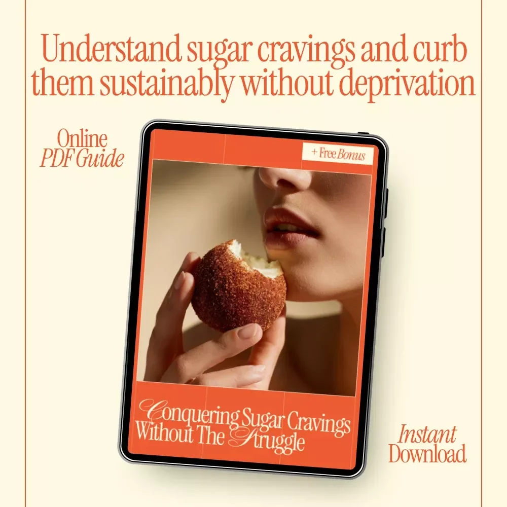 Conquering Sugar Cravings Without the Struggle | Simple Guide on how to reduce sugar cravings, Healthy Habits, Mindful Eating & Sustainable Change