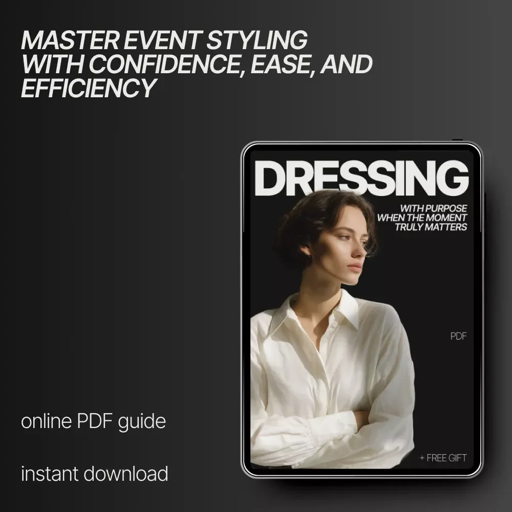 Dressing With Purpose When the Moment Truly Matters: How to Build a Special Event Wardrobe List
