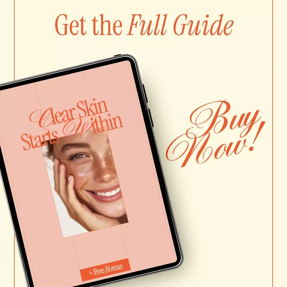 Clear Skin Starts Within – Sugar Detox Ebook for Clear Skin | How to Do a Sugar Detox for Clear Skin Guide