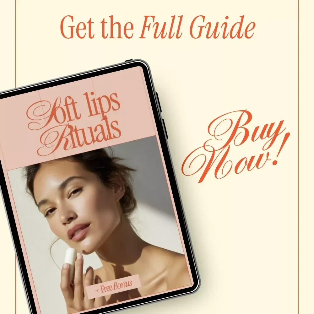 Soft Lips Rituals – A Complete Lip Care Tips eBook for Daily, Seasonal & Long-Term Lip Care Routines | Digital Download