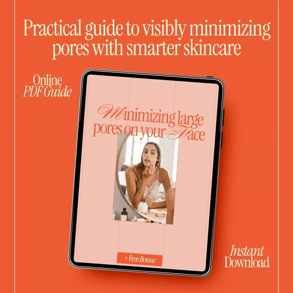 Minimizing Large Pores on Your Face – A Practical Guide on how to reduce large pores on face, Skincare Routine & AI-Powered Pore Care