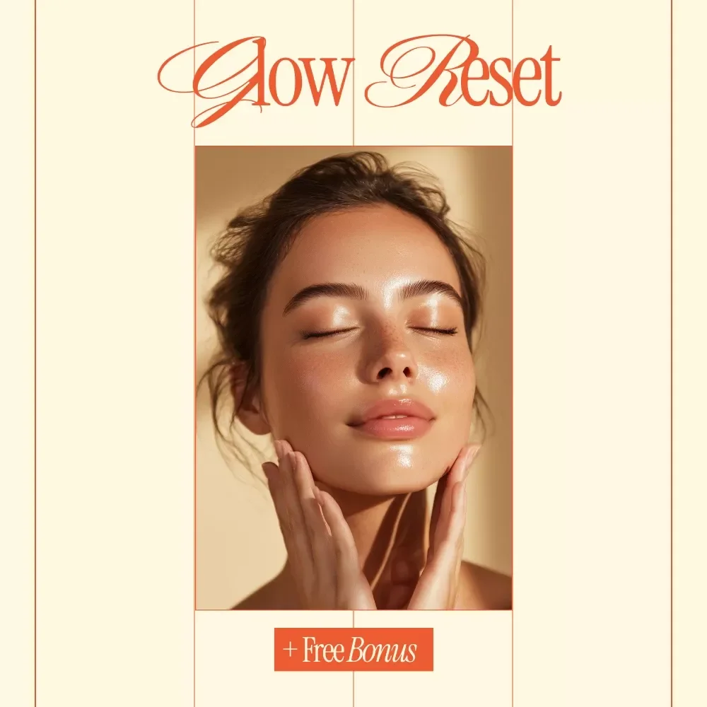 Glow Reset – Digital Skincare Guide eBook & Checklist for Clear Skin, Breakouts, Daily Routine & AI-Powered Skincare Guidance