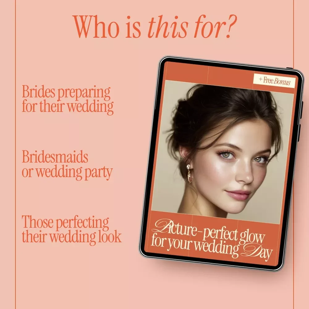 Picture-Perfect Glow for Your Wedding Day - Essential Beauty Checklist for Flawless Photos