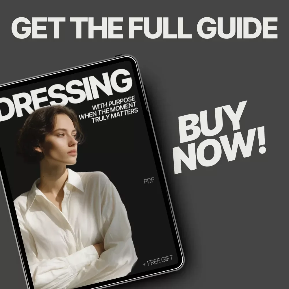 Dressing With Purpose When the Moment Truly Matters: How to Build a Special Event Wardrobe List