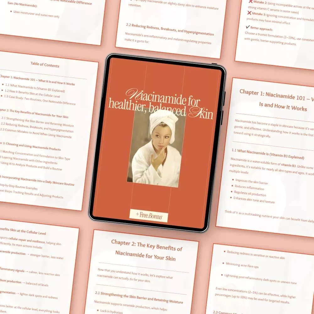 Niacinamide for Healthier, Balanced Skin – A Practical Guide to What Niacinamide Does for Skin, Daily Routines & Ingredient Pairing