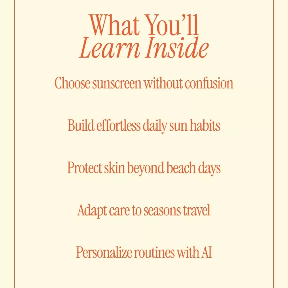 Sun Smart Glow – Practical Sun Protection Tips eBook for Everyday Skin Safety, SPF Guidance, and Long-Term Skin Confidence